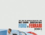 【映画】マット・デイモン＆クリスチャン・ベール主演『FORD v FERRARI』のポスターが公開！