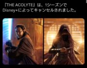 【悲報】1億8000万ドルかけて作ったスター・ウォーズの新作ドラマ、シーズン1で打ち切り